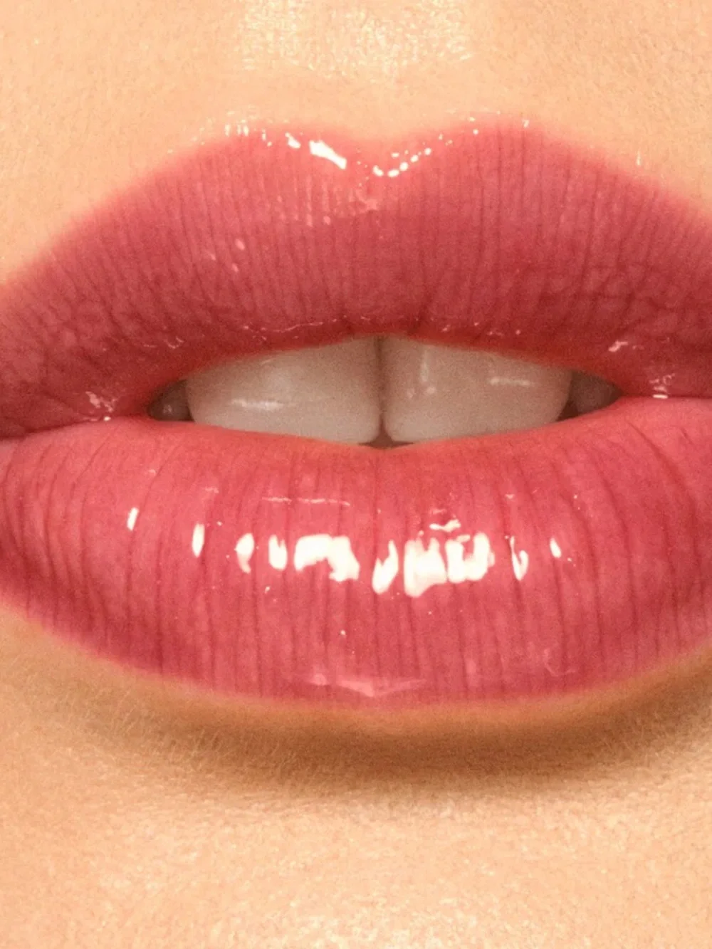 VIEVE Lip  Dew Glossy Lip Oil - Cherub, Cherry Strawberry & Skin Dew Multitasker